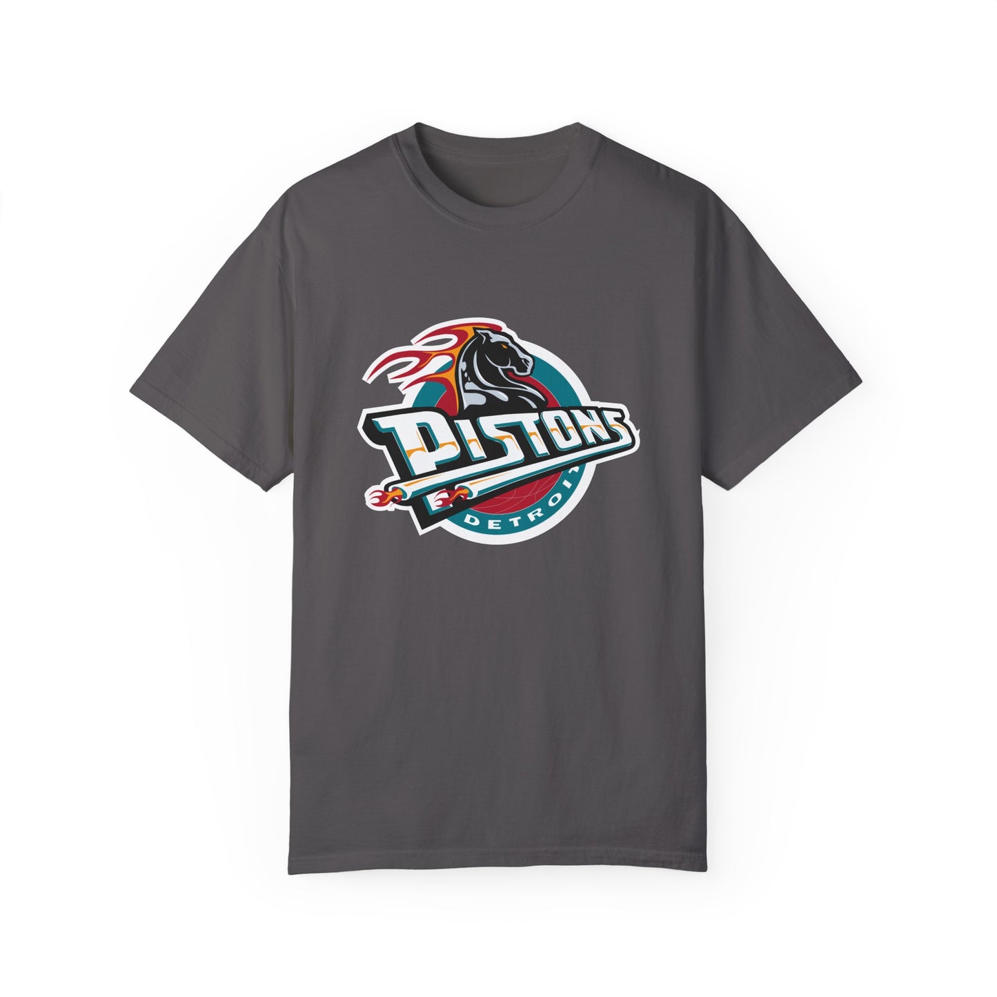 Detroit Pistons Basketball Life Garment-Dyed T-Shirt – Premium Cotton Tee for Customization