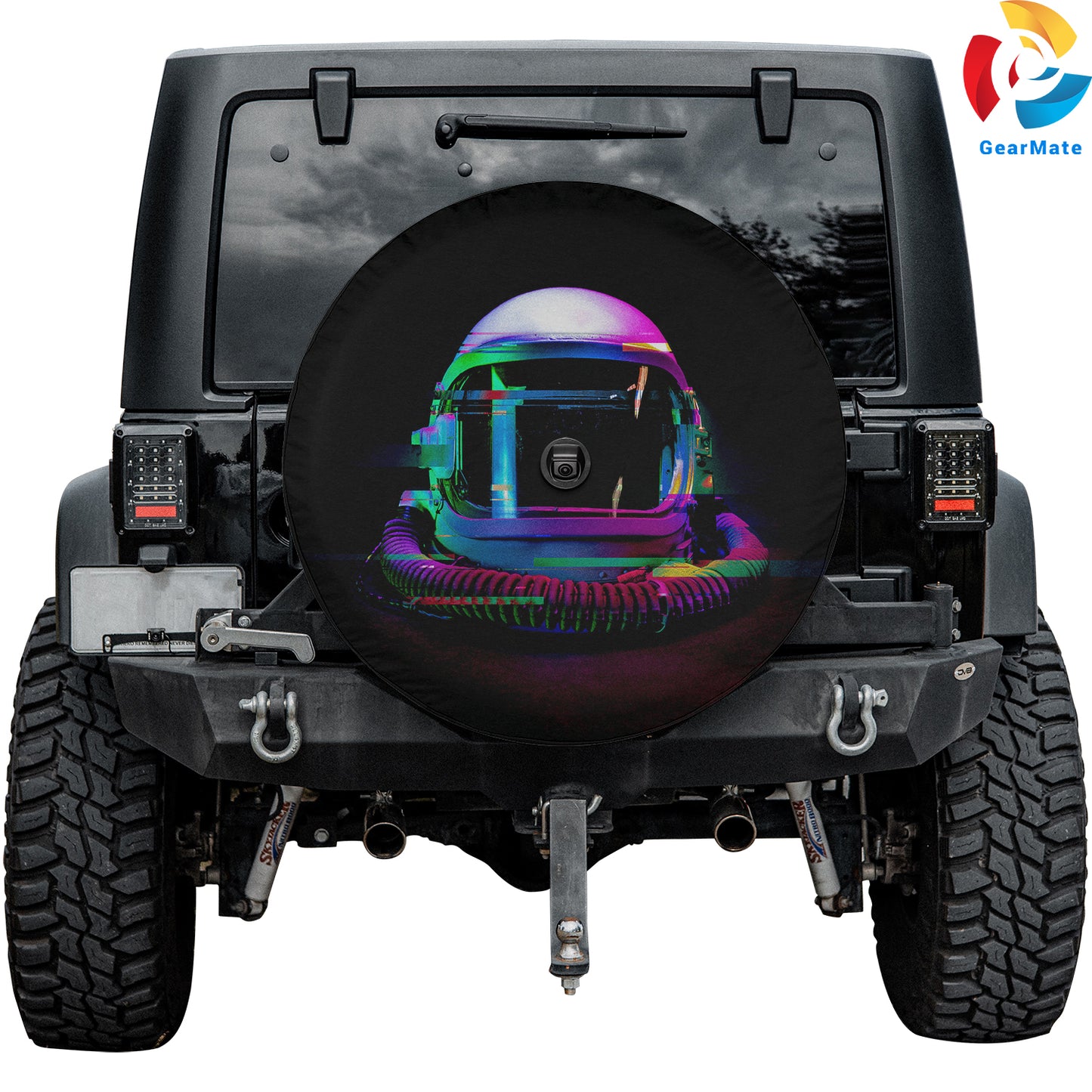 Astronaut Helmet Spare Tire Cover – Premium Waterproof UV Resistant Protector