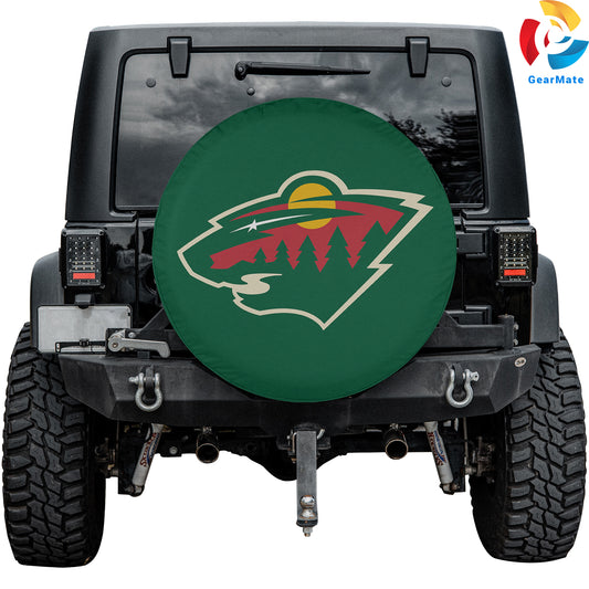 Minnesota Wild NHL Hockey Season Spare Tire Cover – Premium Waterproof UV-Resistant Protector