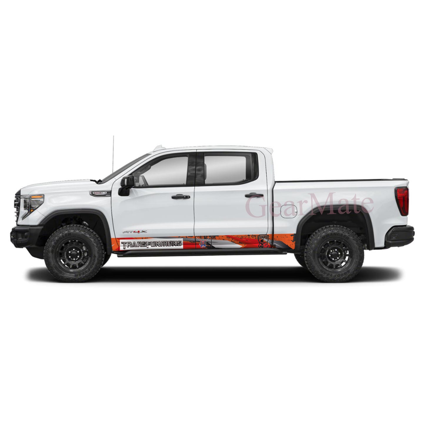Arrow Red Spider Man Rocker Panel Graphic Decal Kit (Left & Right Sides) - High Quality Vinyl for Trucks & SUVs