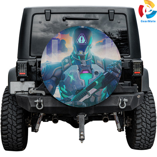 Valorant Video Games Spare Tire Cover – Premium Waterproof UV Resistant Protector