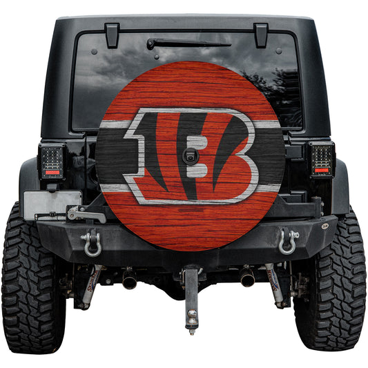 Cincinnati Bengals Spare Tire Cover – Premium Waterproof UV Resistant Protector