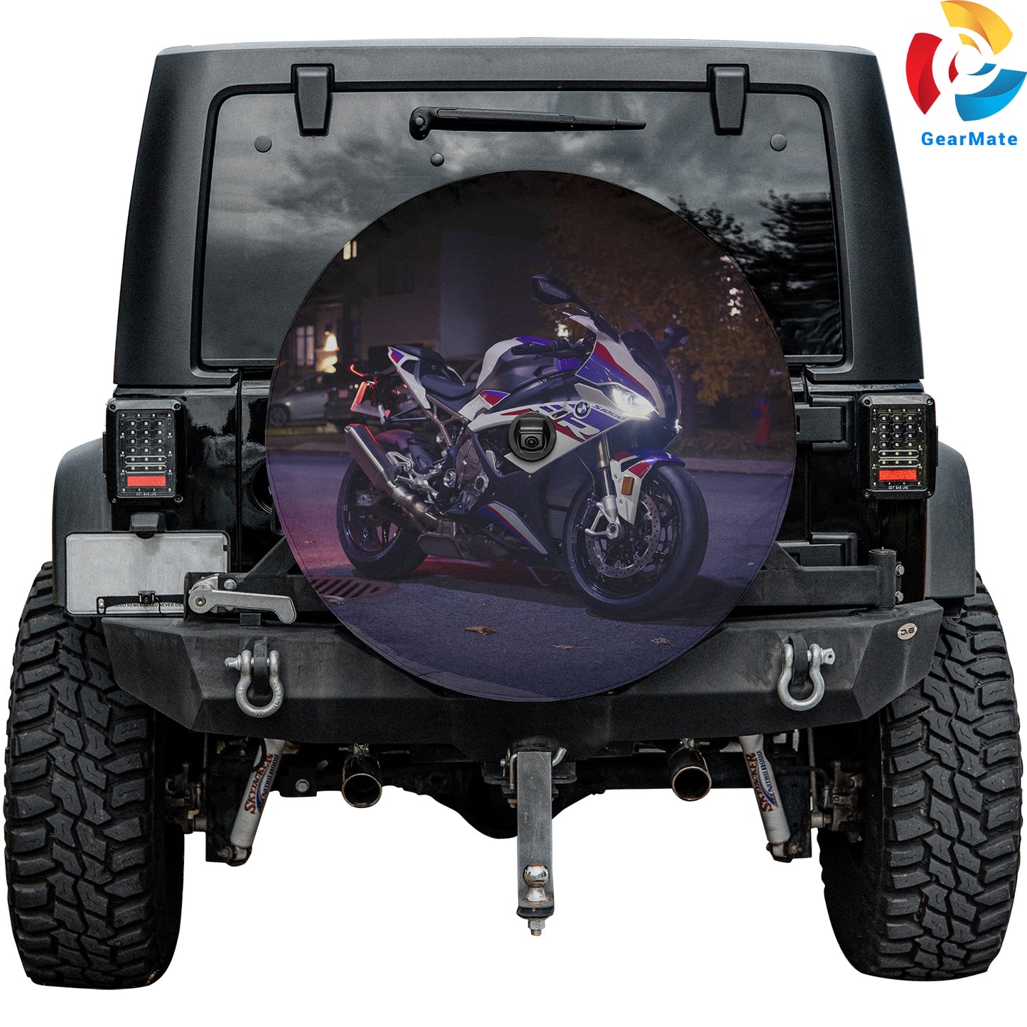 BMW S1000RR Spare Tire Cover – Premium Waterproof UV Resistant Protector