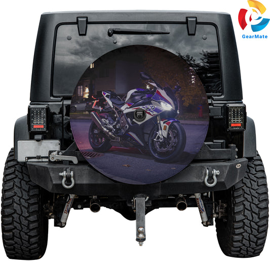 BMW S1000RR Spare Tire Cover – Premium Waterproof UV Resistant Protector
