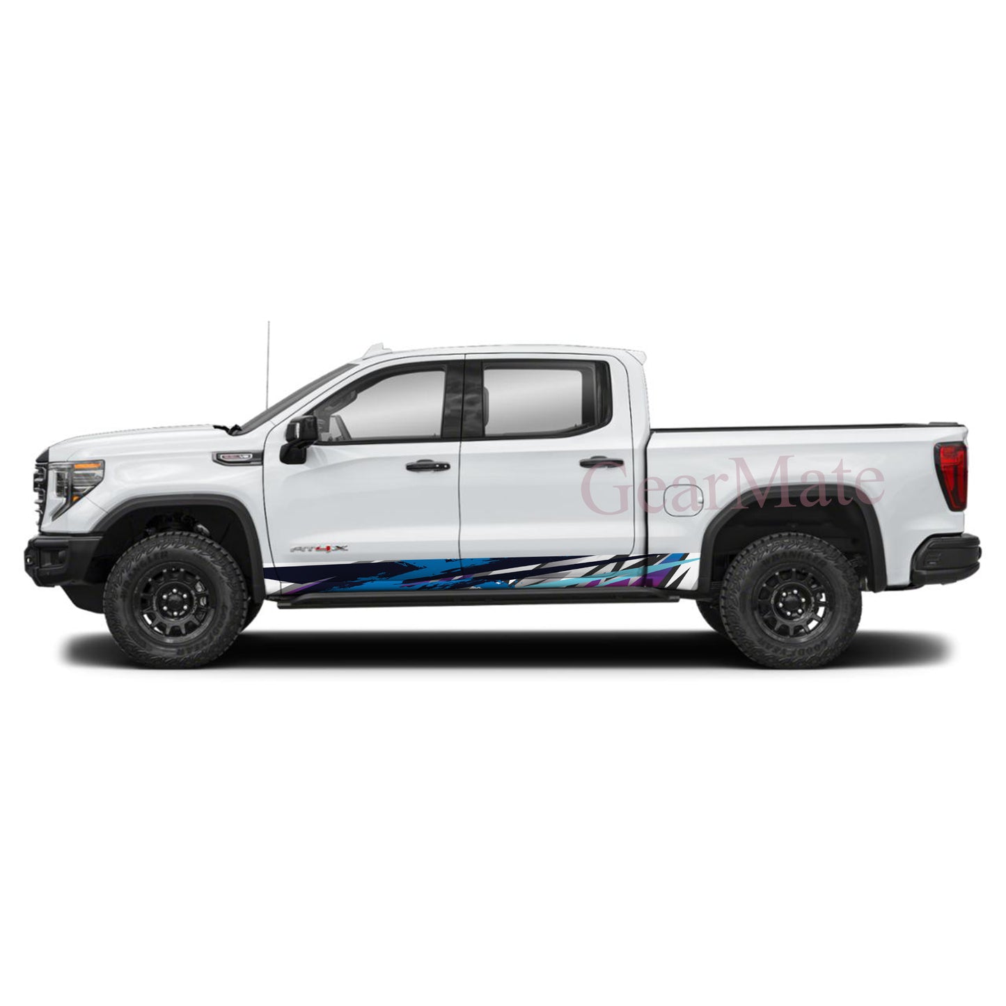 Sport BP Rocker Panel Graphic Decal Kit (Left & Right Sides) - High Quality Vinyl for Trucks & SUVs