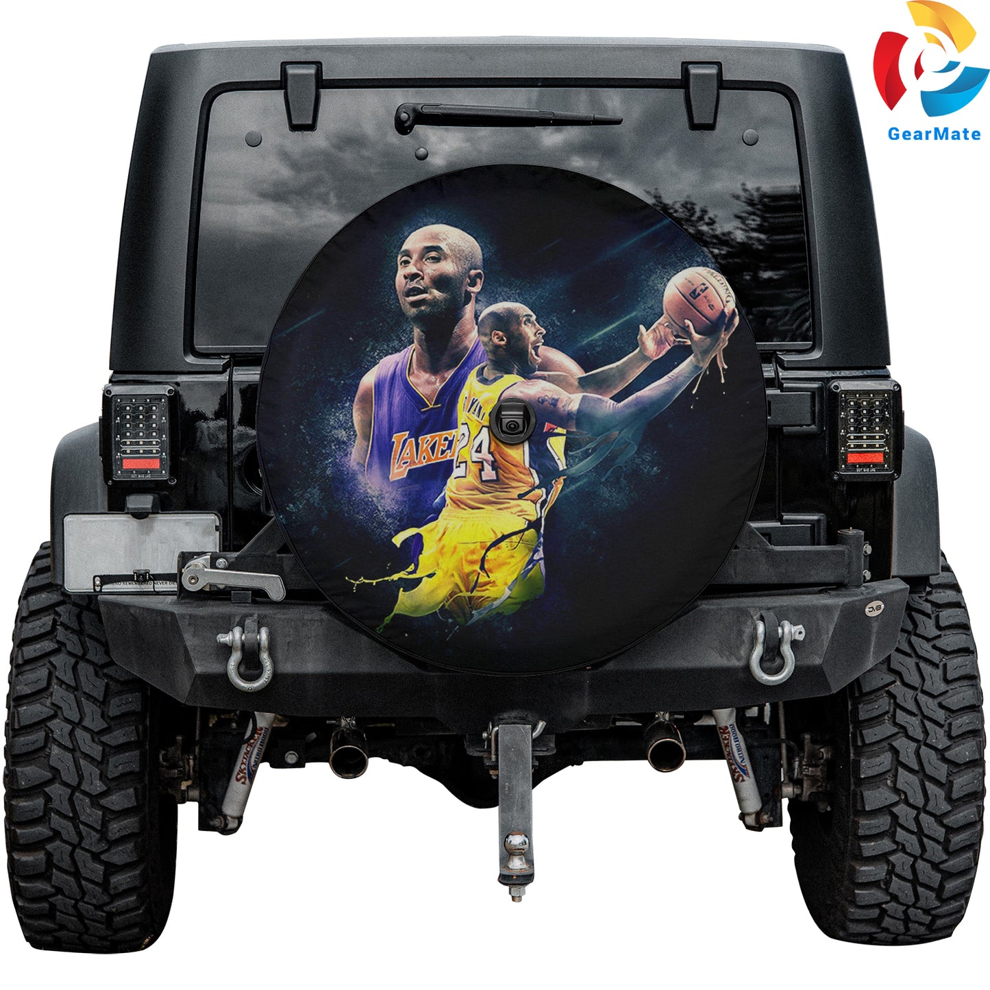 Kobe Bryant Spare Tire Cover – Premium Waterproof UV Resistant Protector