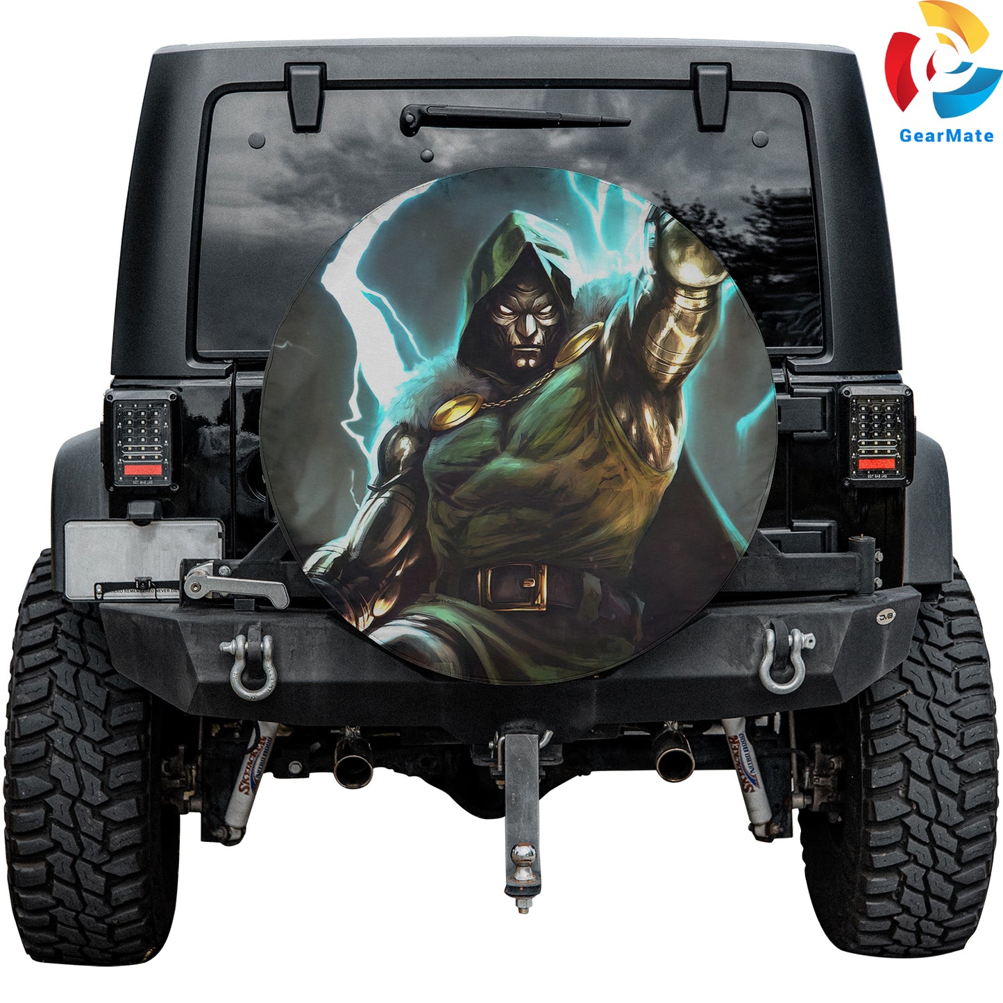 Avengers Dooms Days Marvel Spare Tire Cover – Premium Waterproof UV Resistant Protector