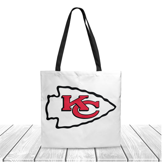 NFL Kansas City Chiefs Polyester Canvas Tote Bag – Durable and Stylish