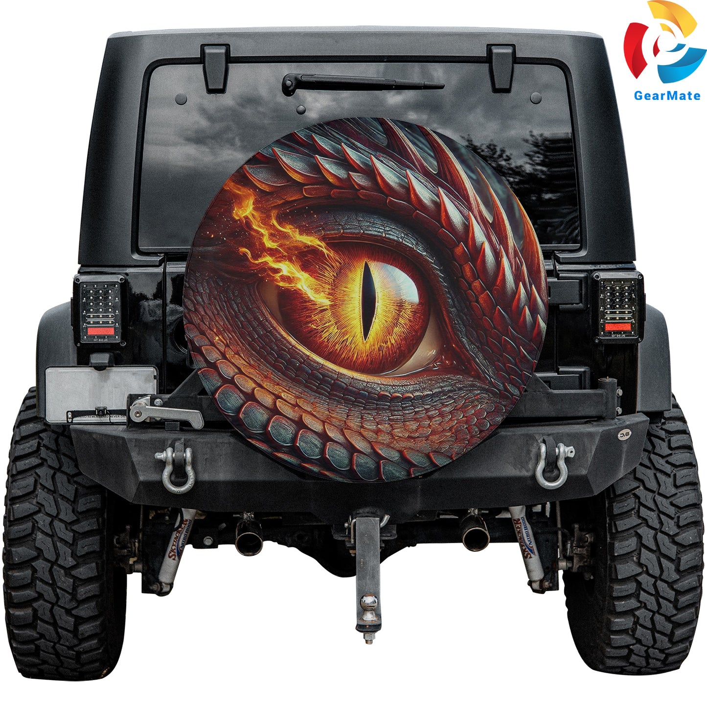Dragon Eye Spare Tire Cover – Premium Waterproof UV Resistant Protector