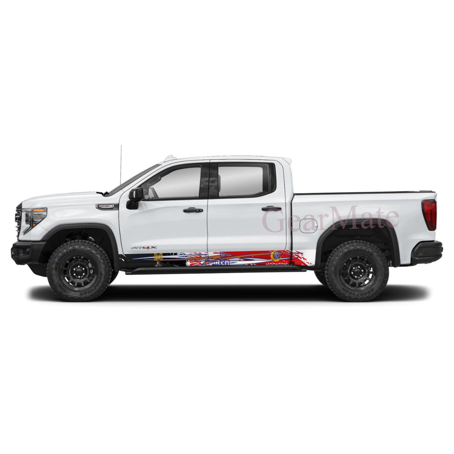 Twitch Games Rocker Panel Graphic Decal Kit (Left & Right Sides) - High Quality Vinyl for Trucks & SUVs