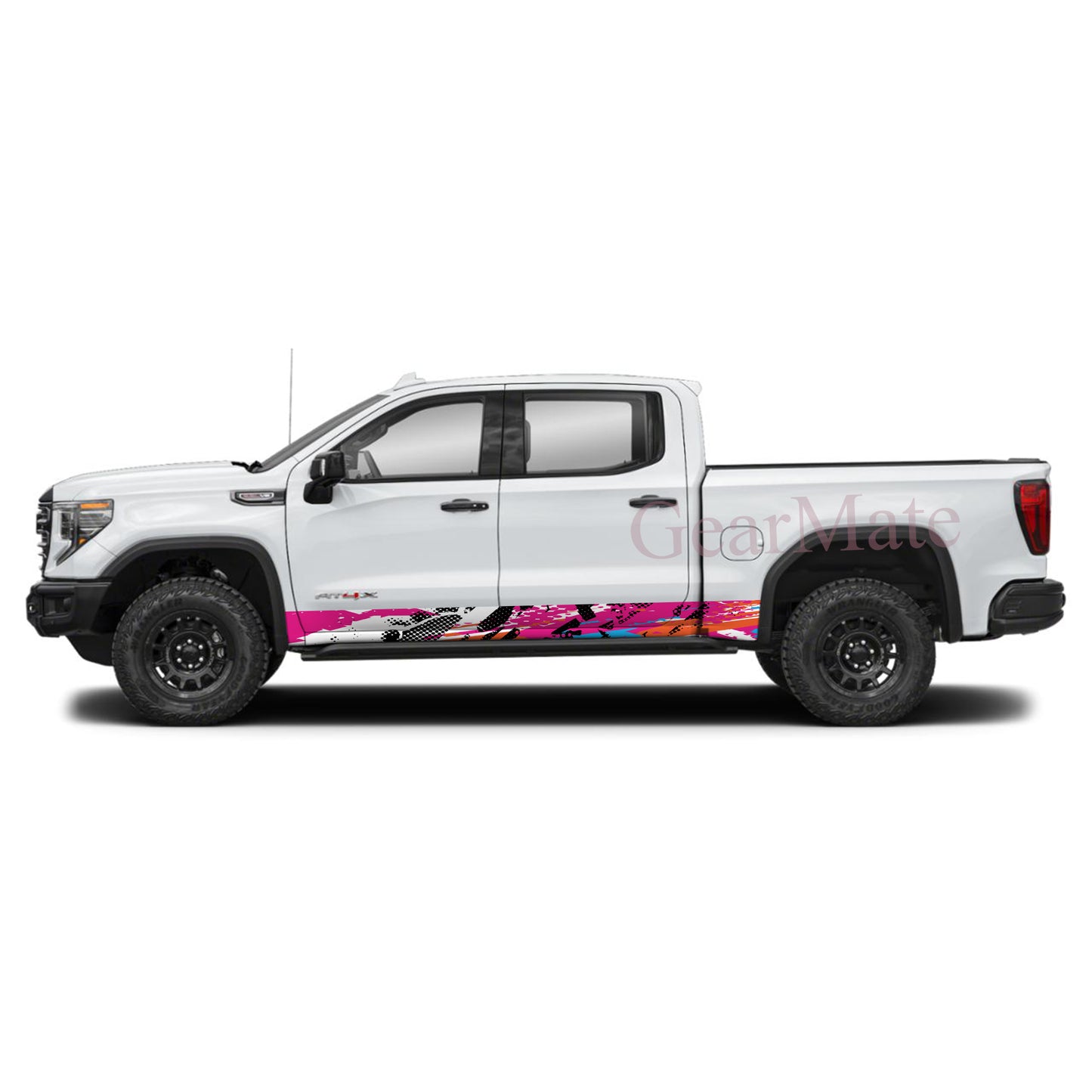 Speed POB Panel Graphic Decal Kit (Left & Right Sides) - High Quality Vinyl for Trucks & SUVs