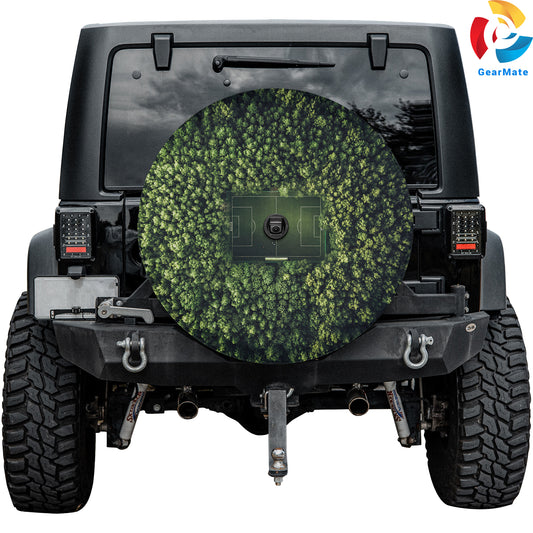 Soccer Field Spare Tire Cover – Premium Waterproof UV Resistant Protector