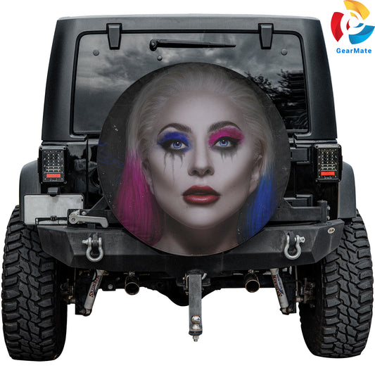 DC Harley Quinn Spare Tire Cover – Premium Waterproof UV Resistant Protector
