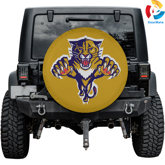 Florida Panthers Hockey Season Spare Tire Cover – Premium Waterproof UV-Resistant Protector