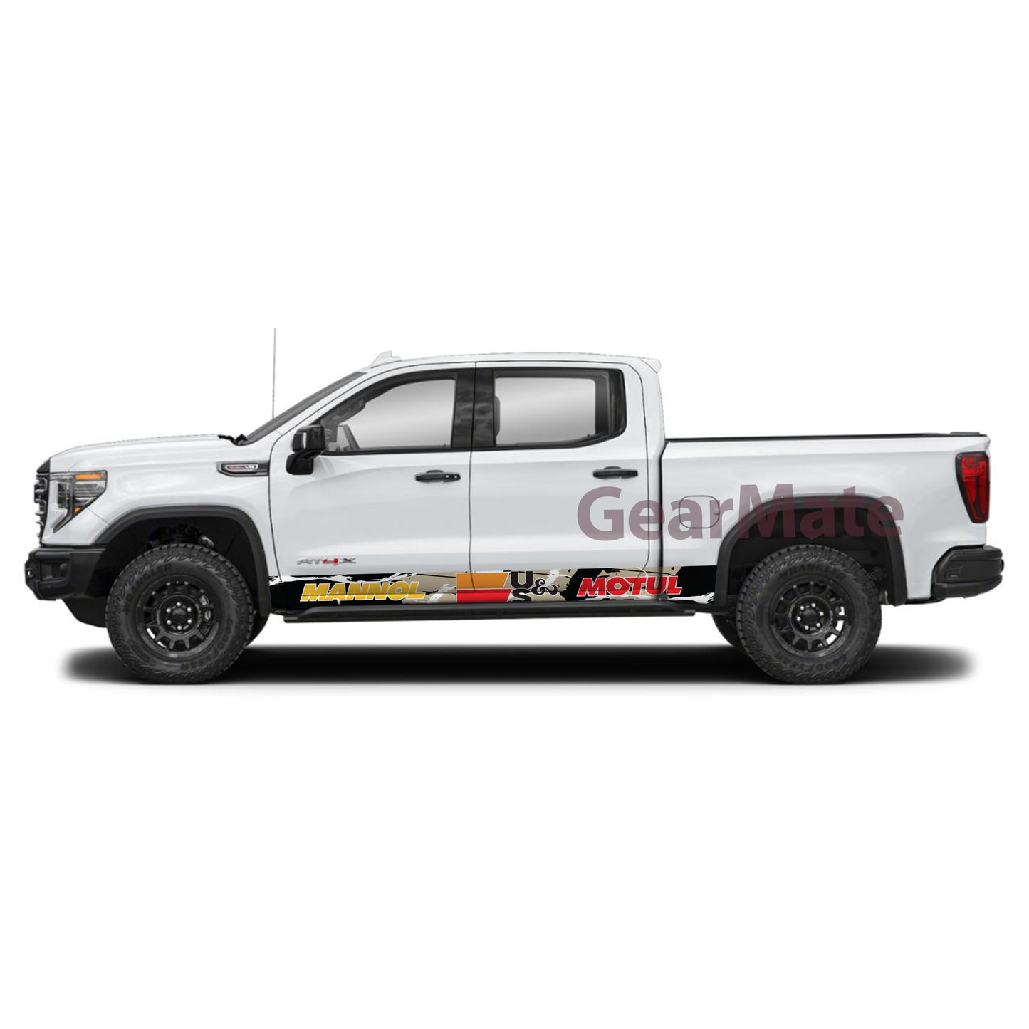 Unleash The Speed Rocker Panel Graphic Decal Kit (Left & Right Sides) - High Quality Vinyl for Trucks & SUVs