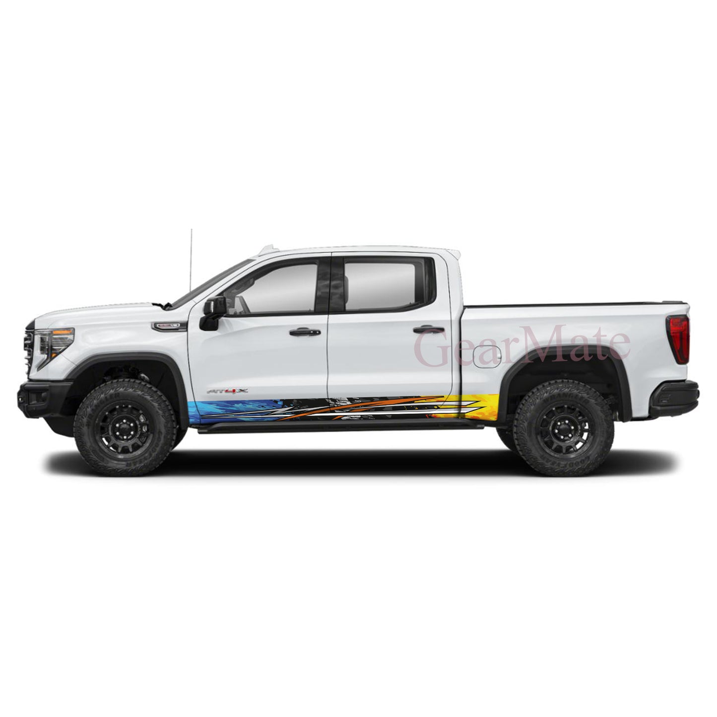 Made for the Fast Lane Rocker Panel Graphic Decal Kit (Left & Right Sides) - High Quality Vinyl for Trucks & SUVs