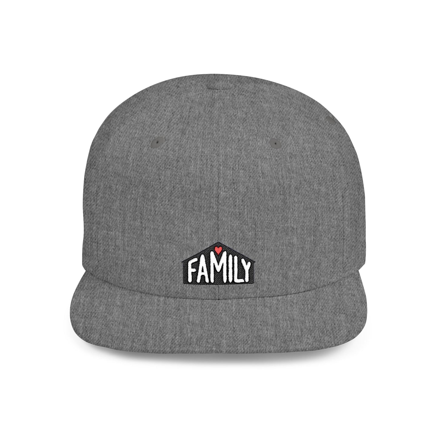 Copy of Copy of Icons Embroidered Foot Print Flat Bill Snapback – Lightweight, Custom Fit, Premium Quality