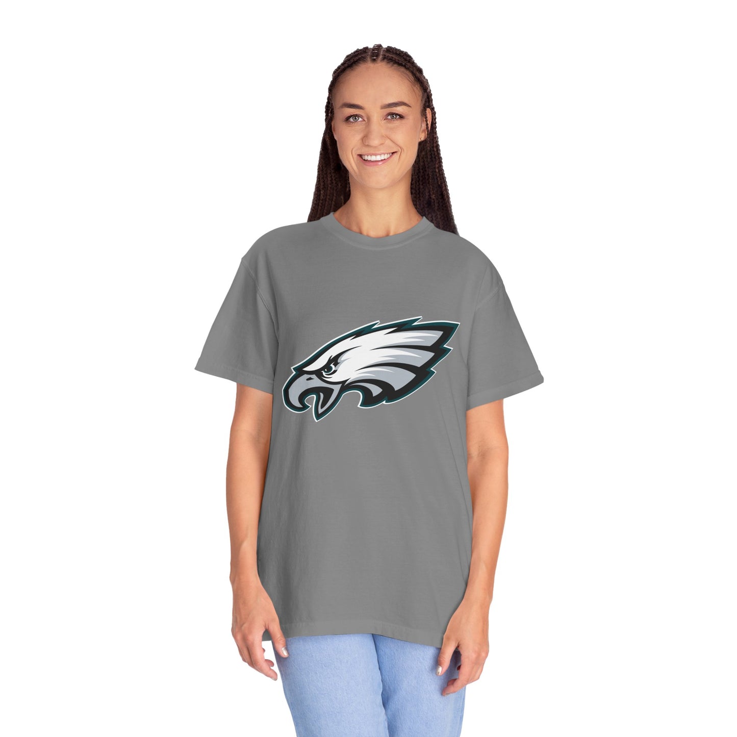 Philadelphia Eagles Pride Garment-Dyed T-Shirt – Premium Cotton Tee for Customization