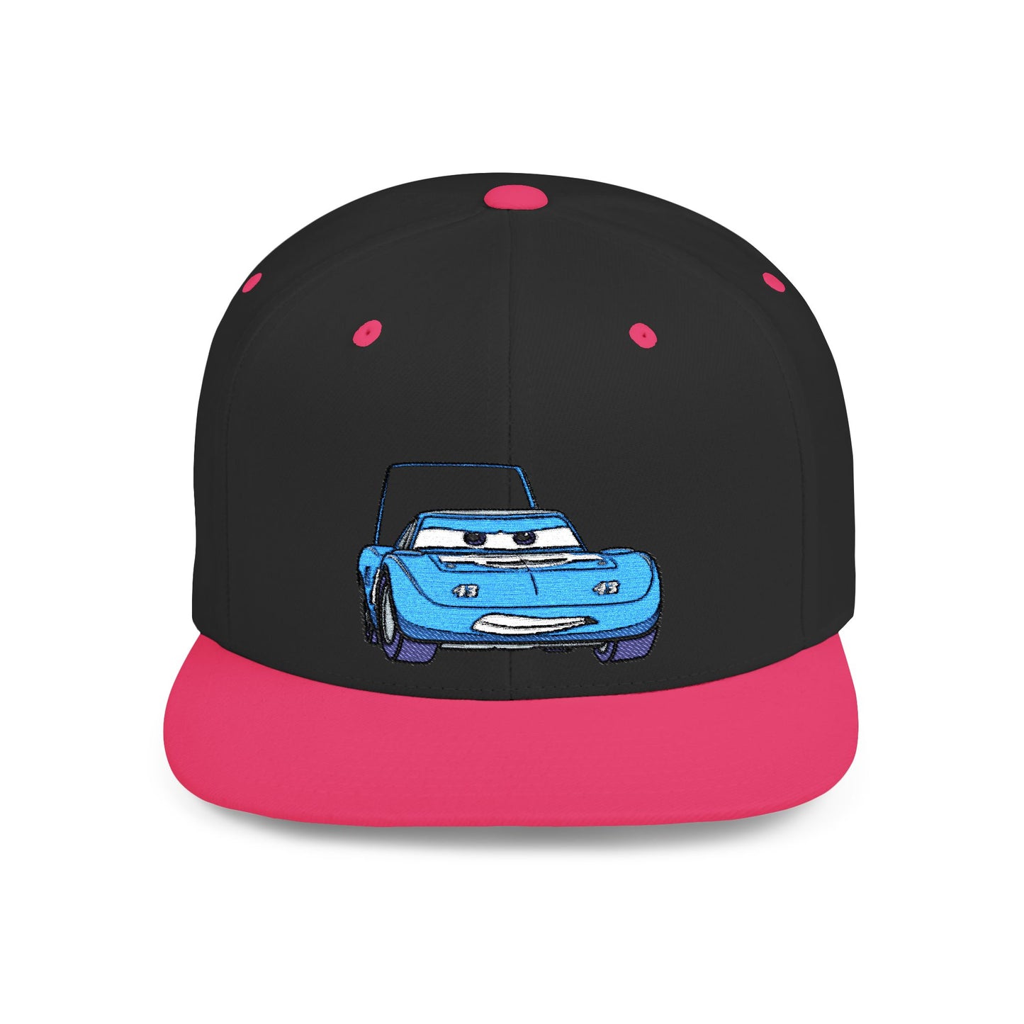 Strip Strip 'The King' Weathers Cars Disney Flat Bill Snapback – Lightweight, Custom Fit, Premium Quality