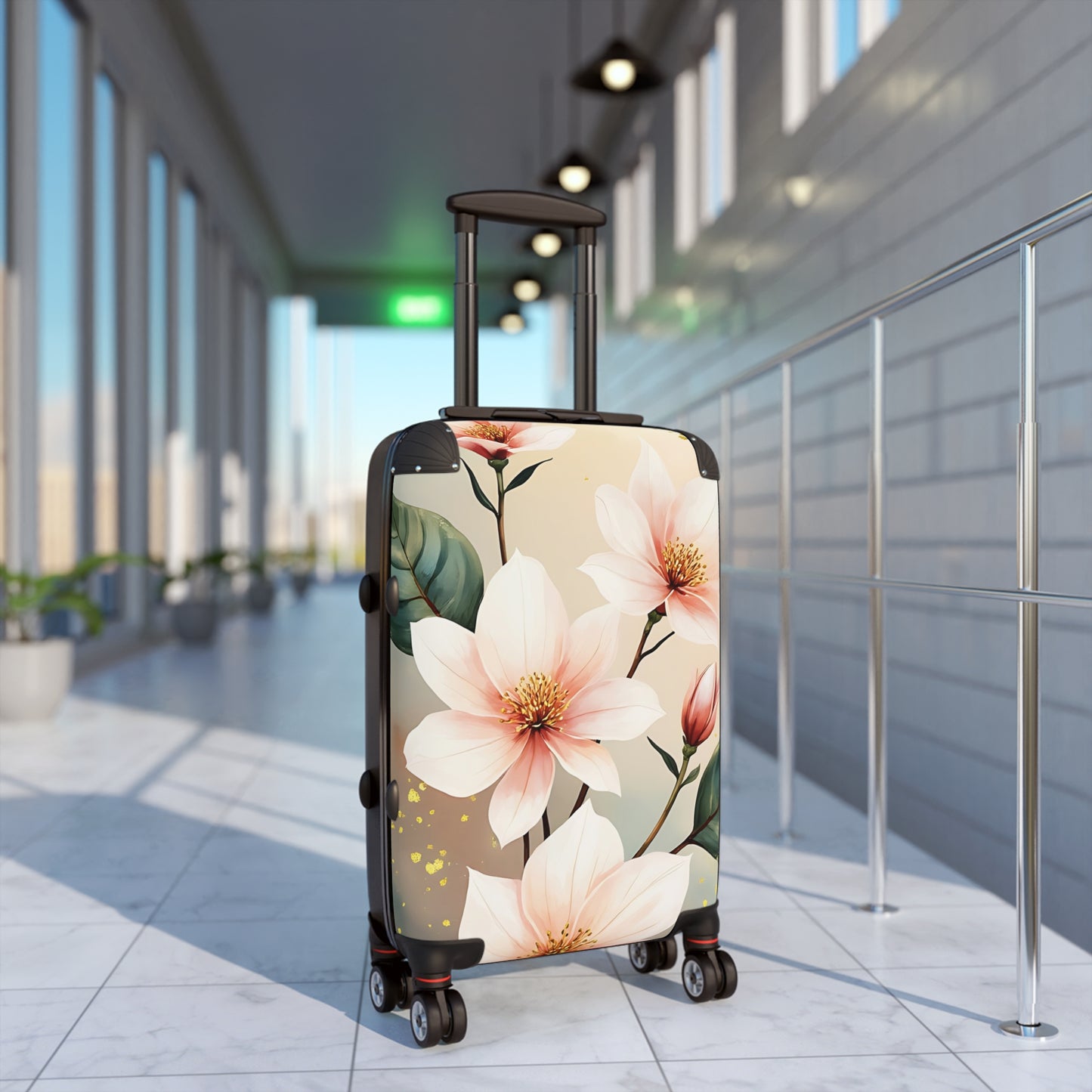 Nature Flowers Floral Beautiful Cherry Art Carry-On Suitcase - Stylish Luggage for Travelers