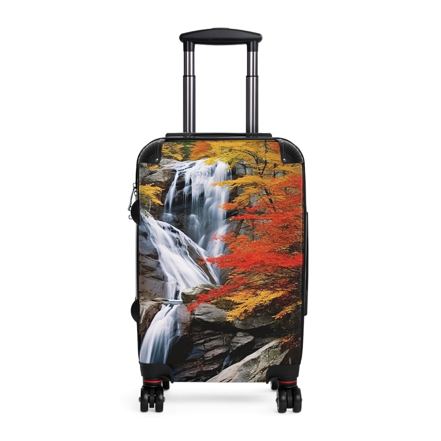 Nature Waterfalls Autumn And Falls Art Carry-On Suitcase - Stylish Luggage for Travelers