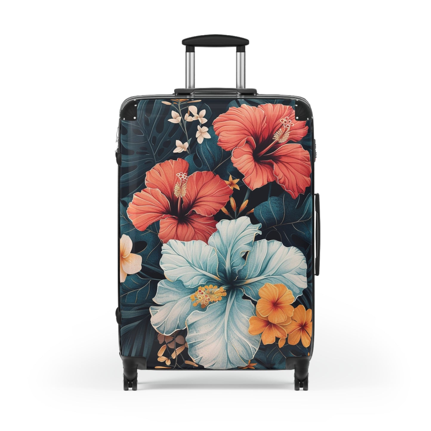 Nature Flowers Floral Animated Flower Art Carry-On Suitcase - Stylish Luggage for Travelers