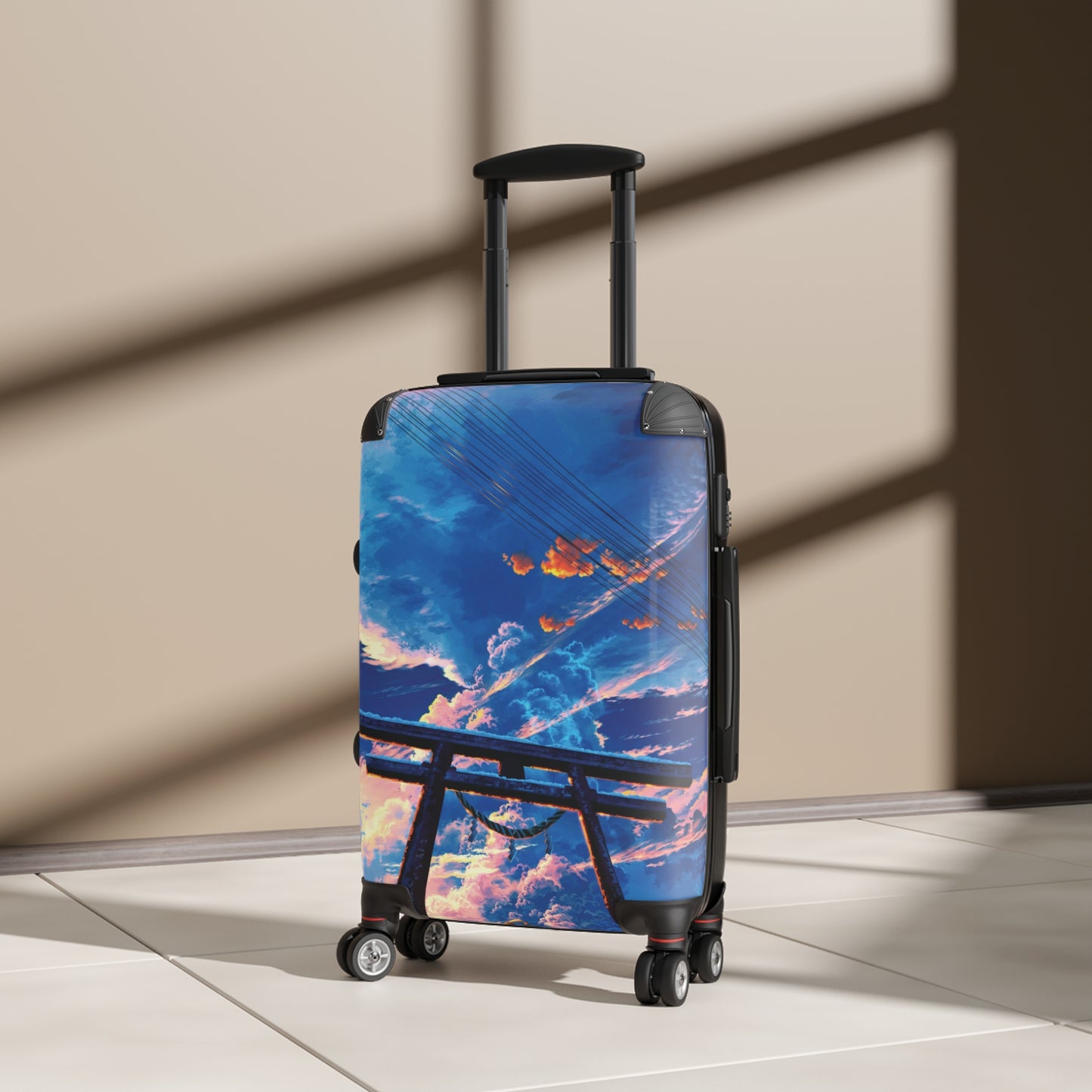 Art Torii Gate Japanese Carry-On Suitcase - Stylish Luggage for Travelers