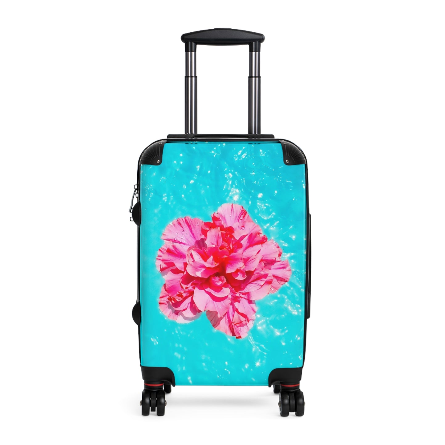 Nature Flowers Floral Floating Art Carry-On Suitcase - Stylish Luggage for Travelers
