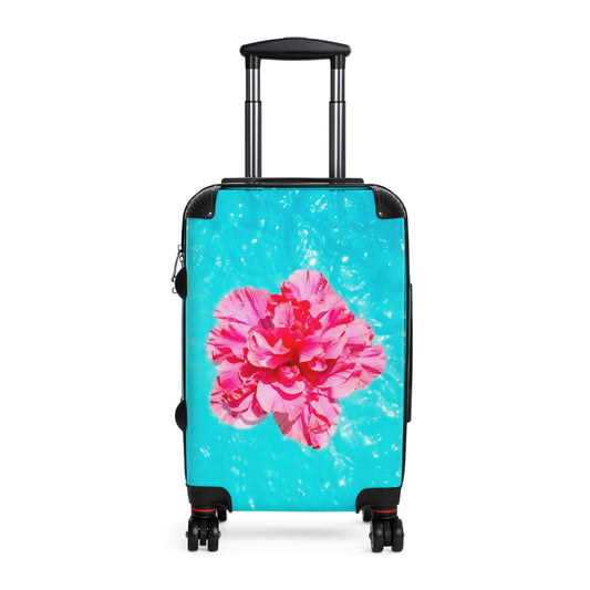 Nature Flowers Floral Floating Art Carry-On Suitcase - Stylish Luggage for Travelers
