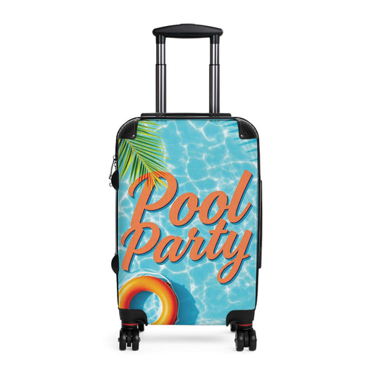 Nature Summer Pool Party Carry-On Suitcase - Stylish Luggage for Travelers