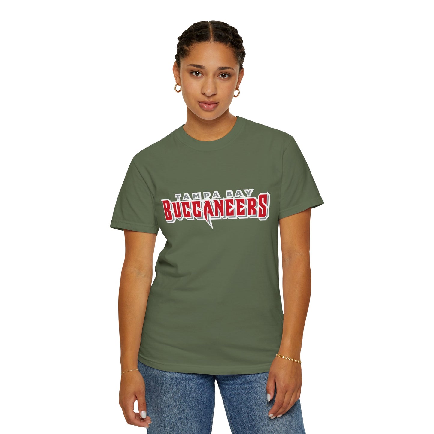 Tampa Bay Buccaneers Gear Garment-Dyed T-Shirt – Premium Cotton Tee for Customization