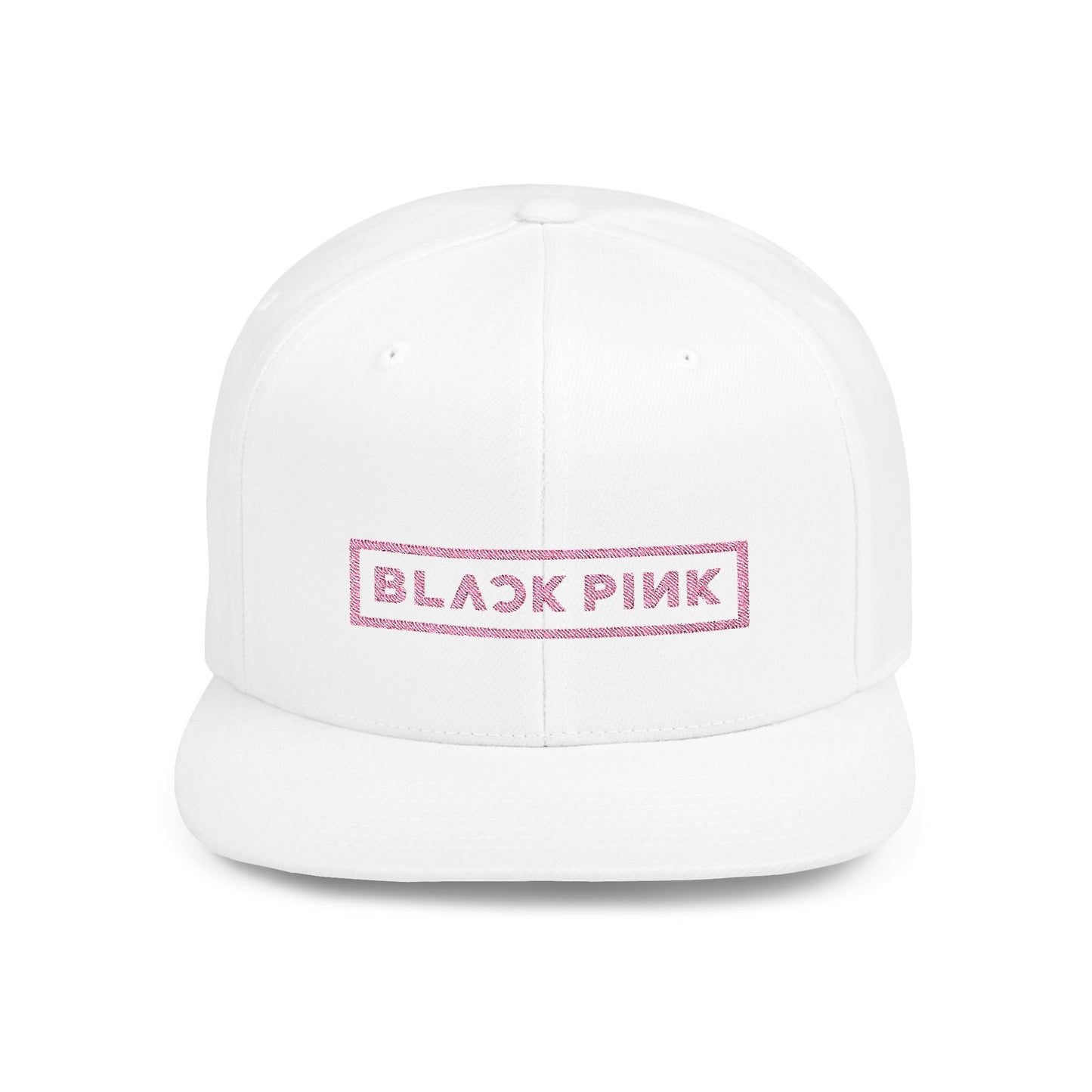 Black Pink Flat Bill Snapback – Lightweight, Custom Fit, Premium Quality