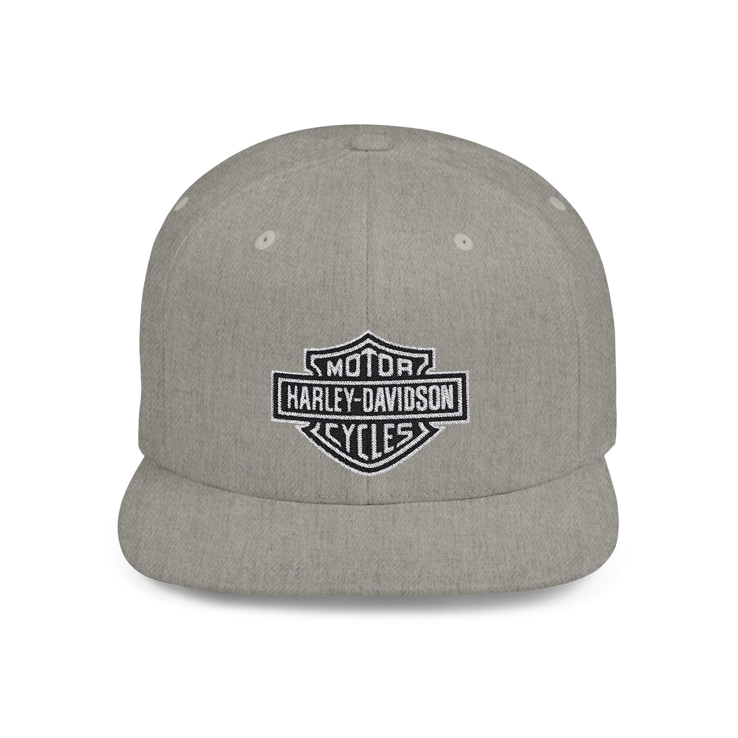 Harley Davidson Motorcycle Flat Bill Snapback – Lightweight, Custom Fit, Premium Quality