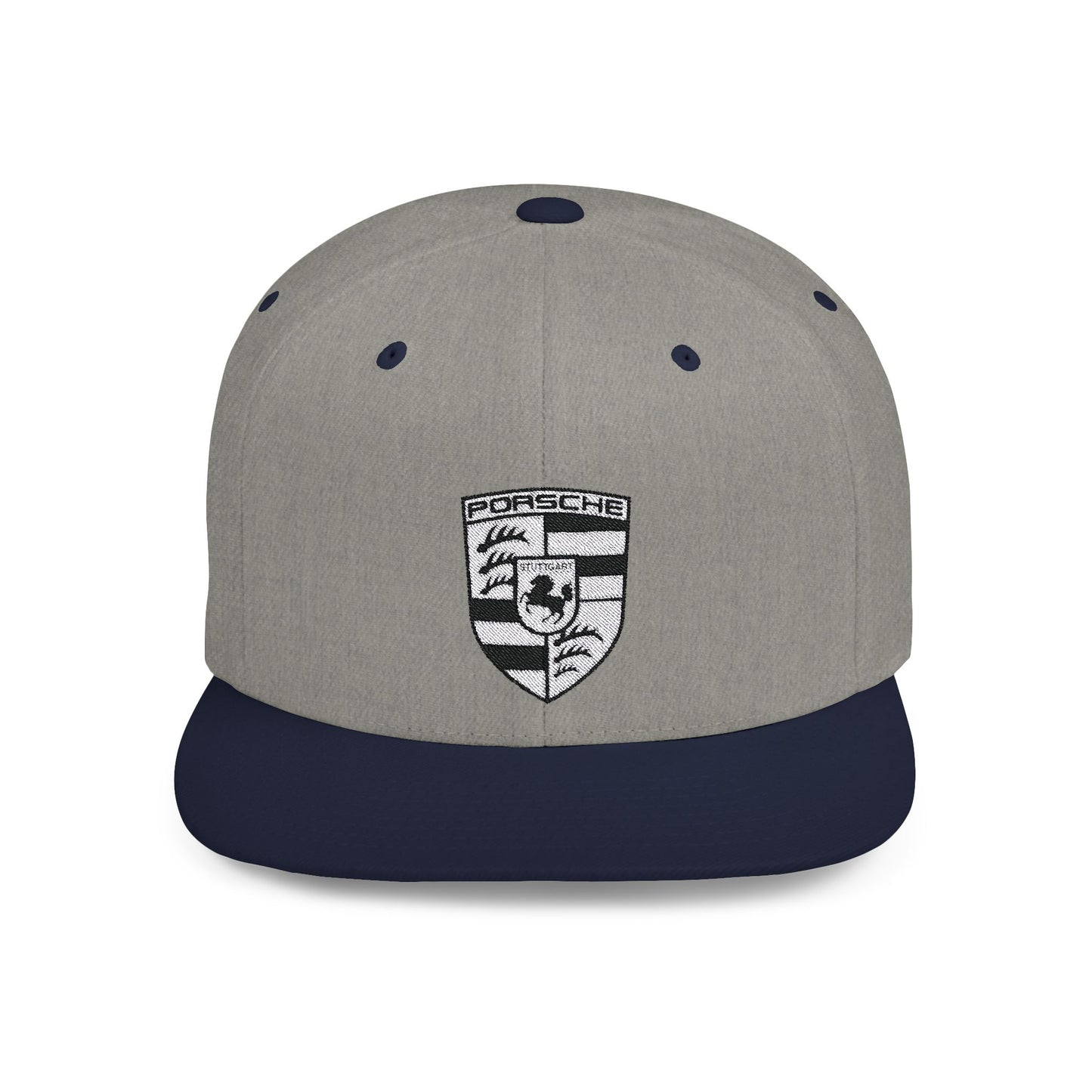 Porsche Flat Bill Snapback – Lightweight, Custom Fit, Premium Quality