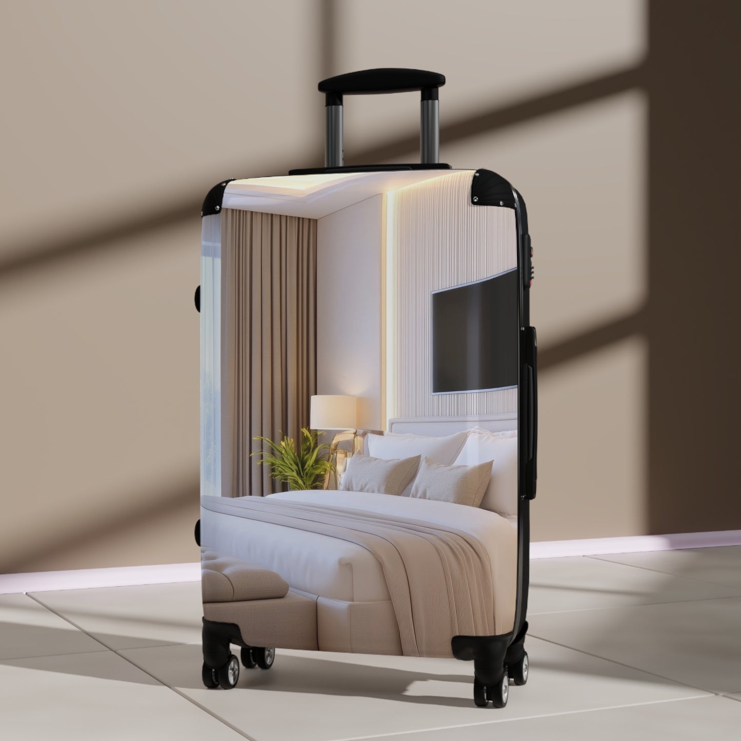 Nature Bedroom Mordern Art Carry-On Suitcase - Stylish Luggage for Travelers