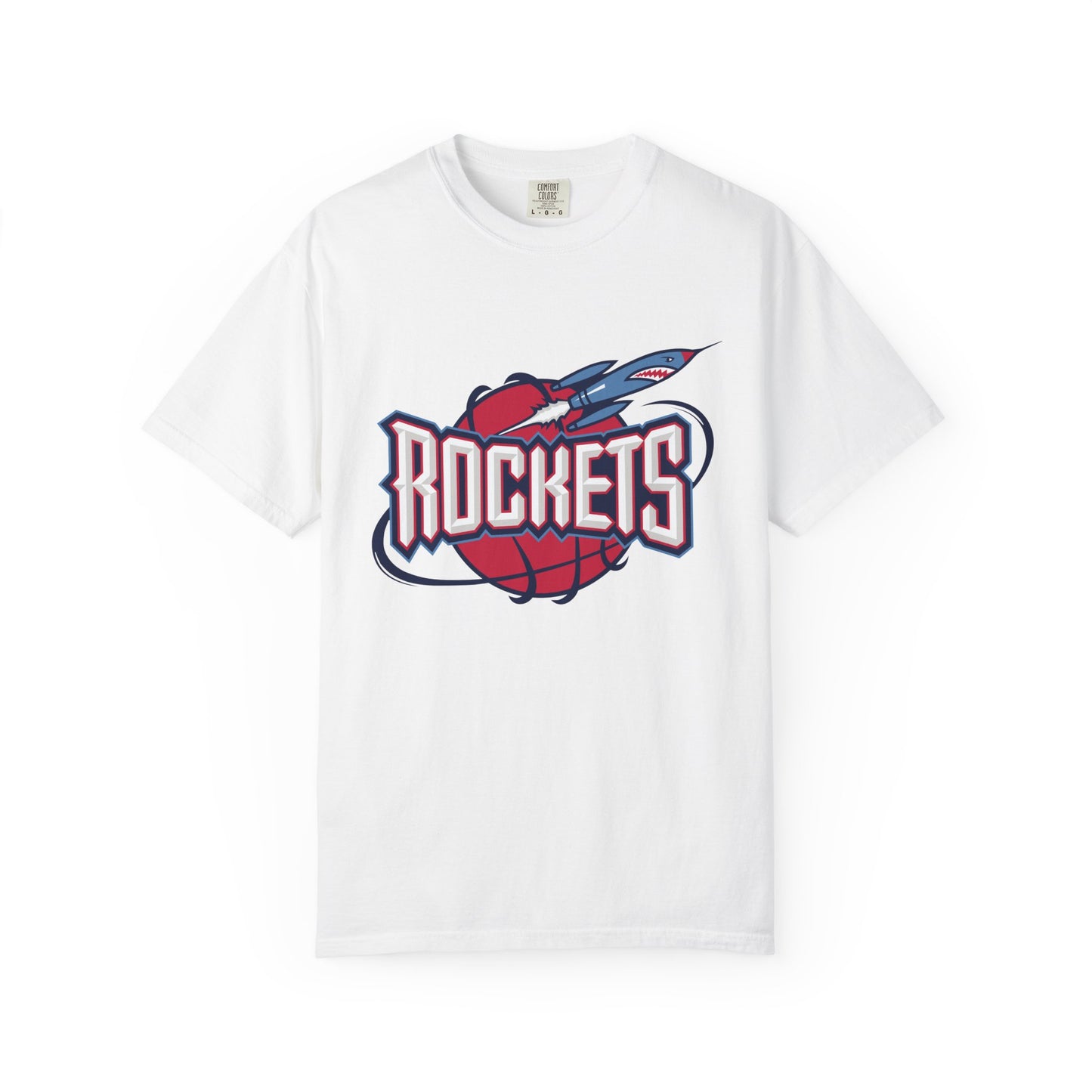 Houston Rockets Game Day Garment-Dyed T-Shirt – Premium Cotton Tee for Customization
