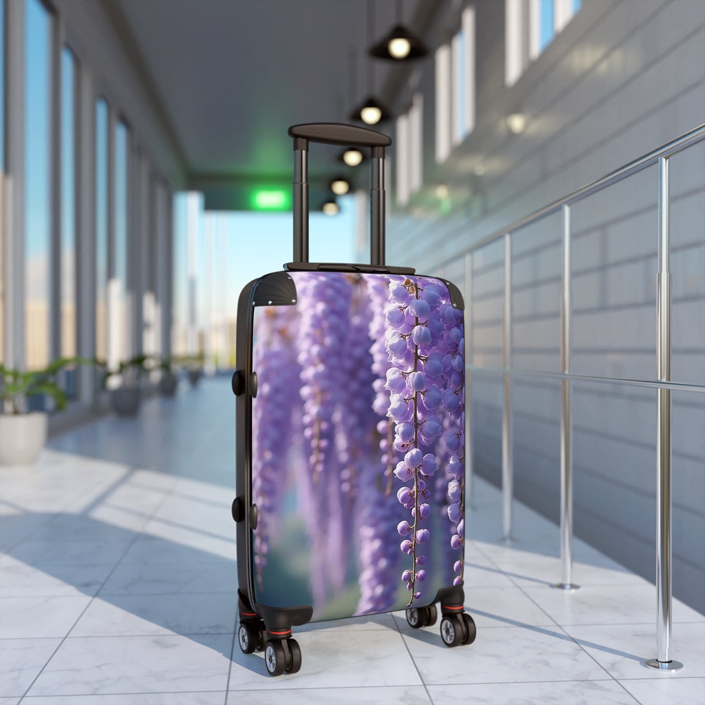 Nature Flowers Floral Japanese Art Carry-On Suitcase - Stylish Luggage for Travelers