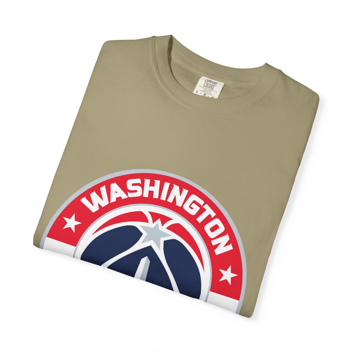 Washington Wizards Strong Garment-Dyed T-Shirt – Premium Cotton Tee for Customization