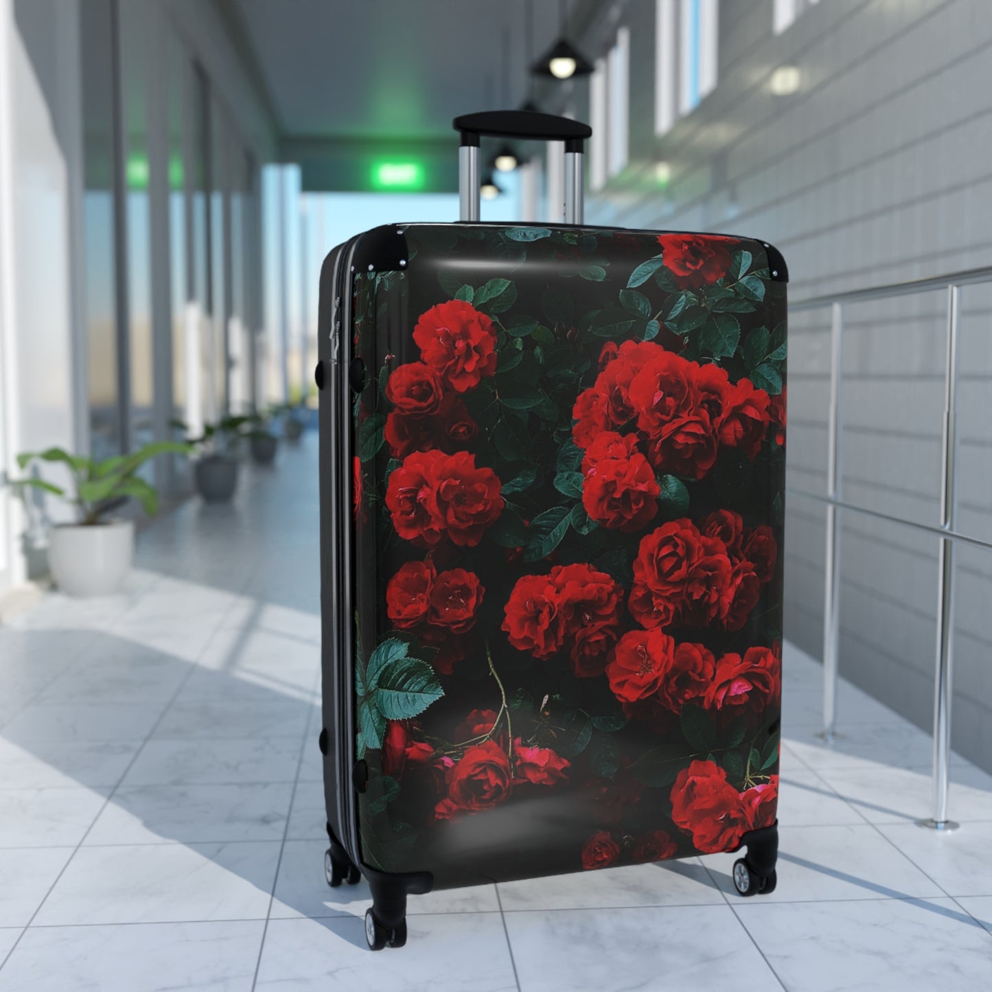 Nature Flowers Floral Garden Roses Art Carry-On Suitcase - Stylish Luggage for Travelers