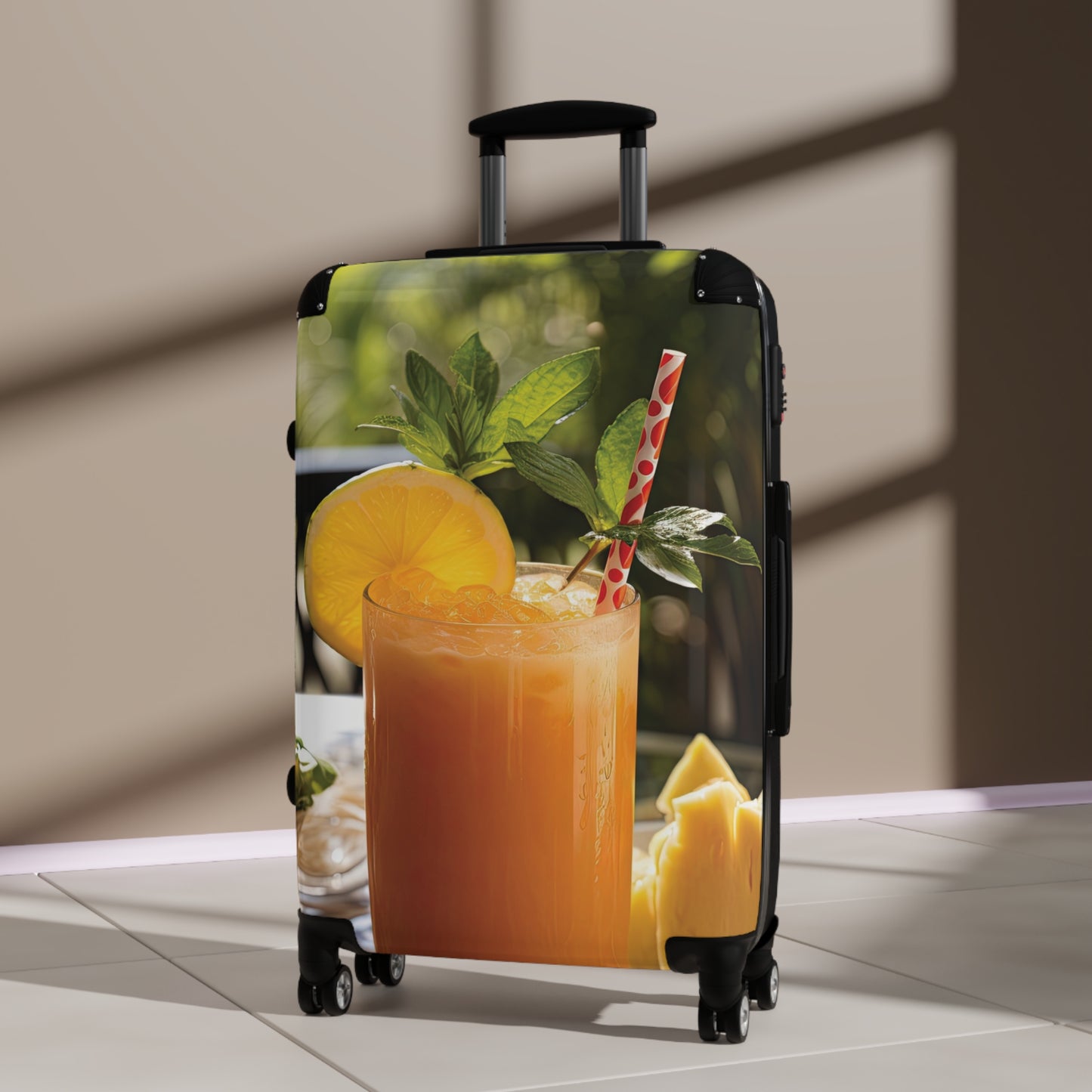 Nature Summer Orange Juice Carry-On Suitcase - Stylish Luggage for Travelers