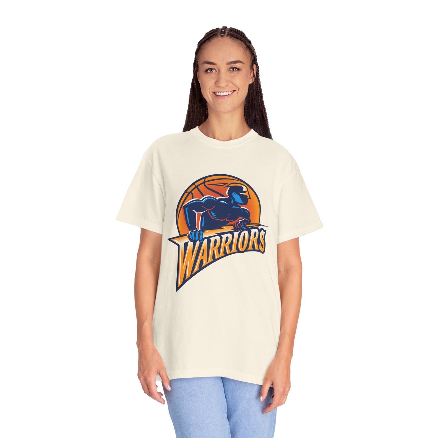 Golden State Warriors Game Day Garment-Dyed T-Shirt – Premium Cotton Tee for Customization