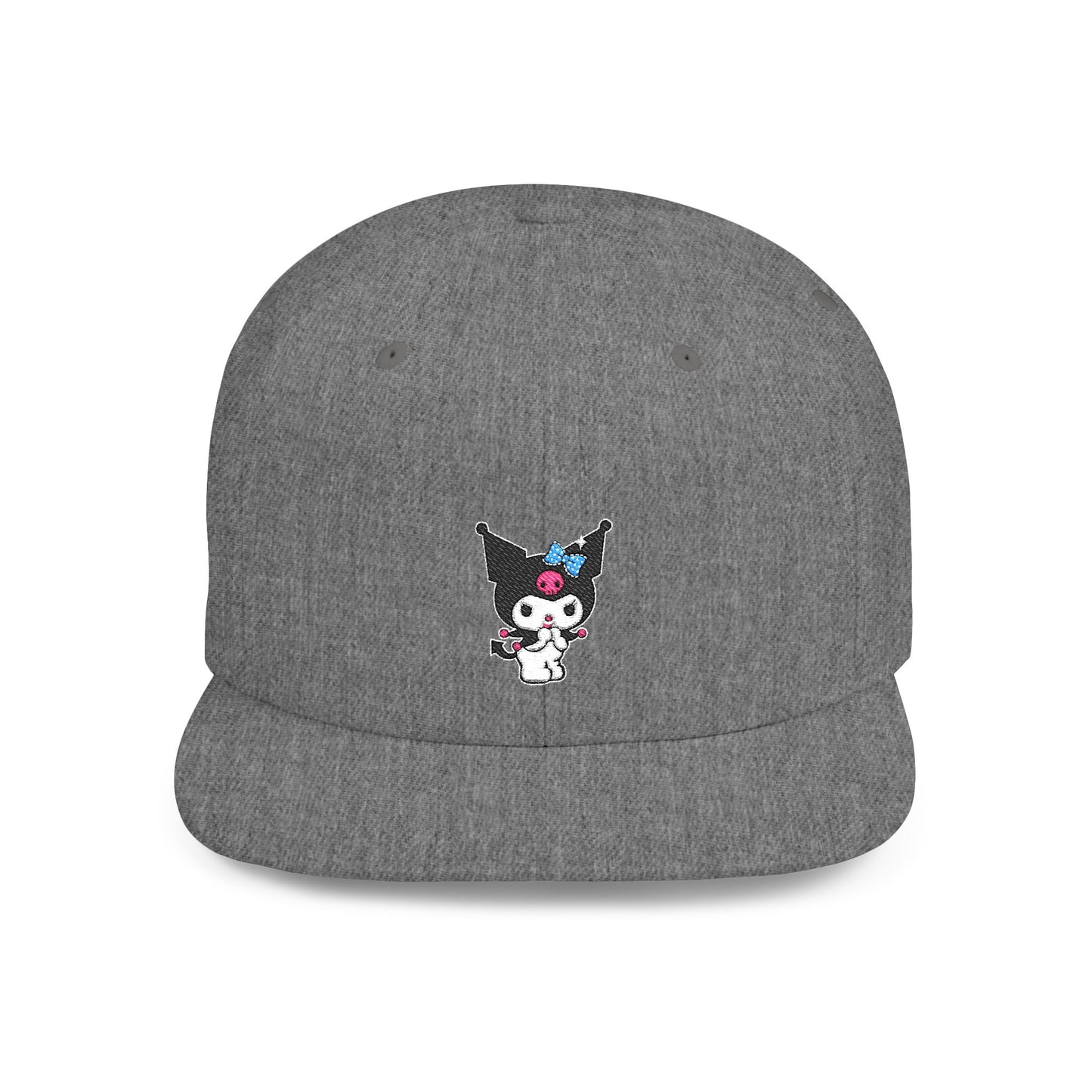 Kuromi Flat Bill Snapback – Lightweight, Custom Fit, Premium Quality