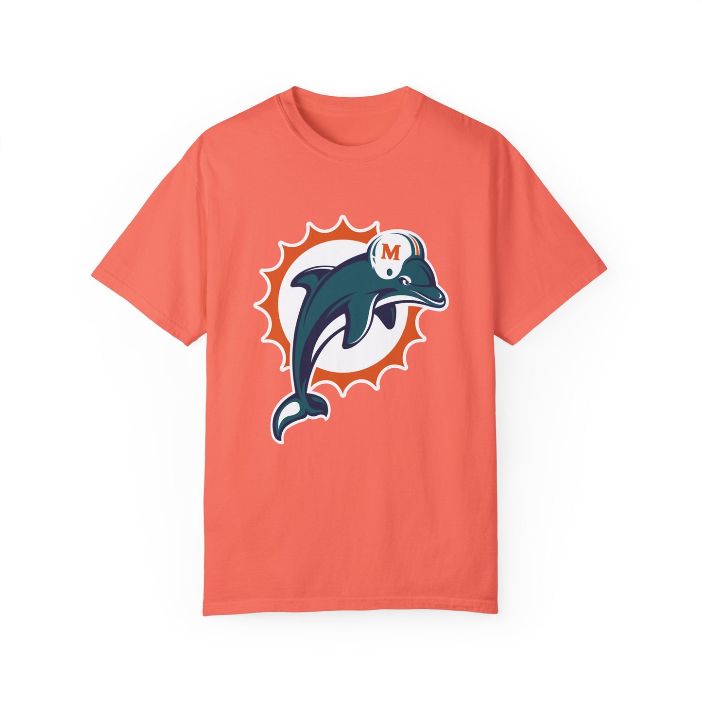 Miami Dolphins Gear Garment-Dyed T-Shirt – Premium Cotton Tee for Customization