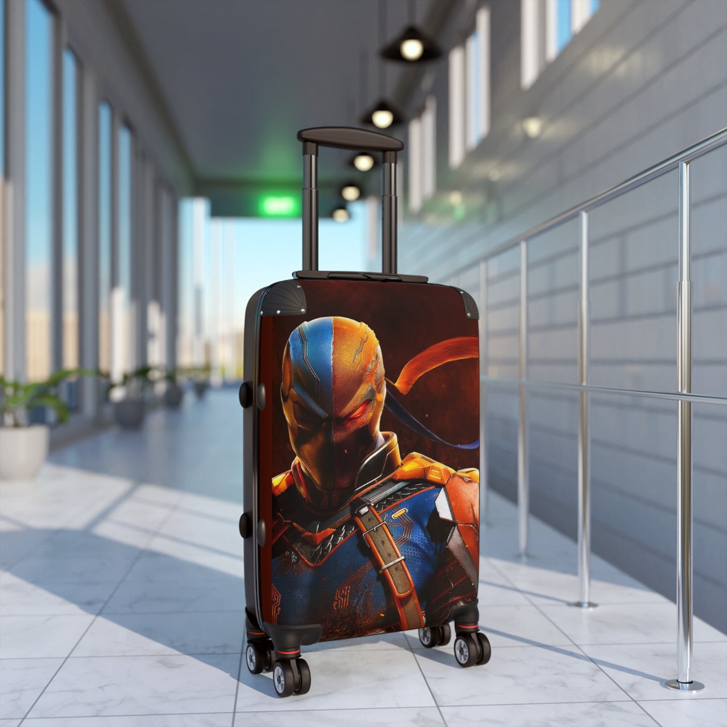 Video Games Deadstroke Carry-On Suitcase - Stylish Luggage for Travelers