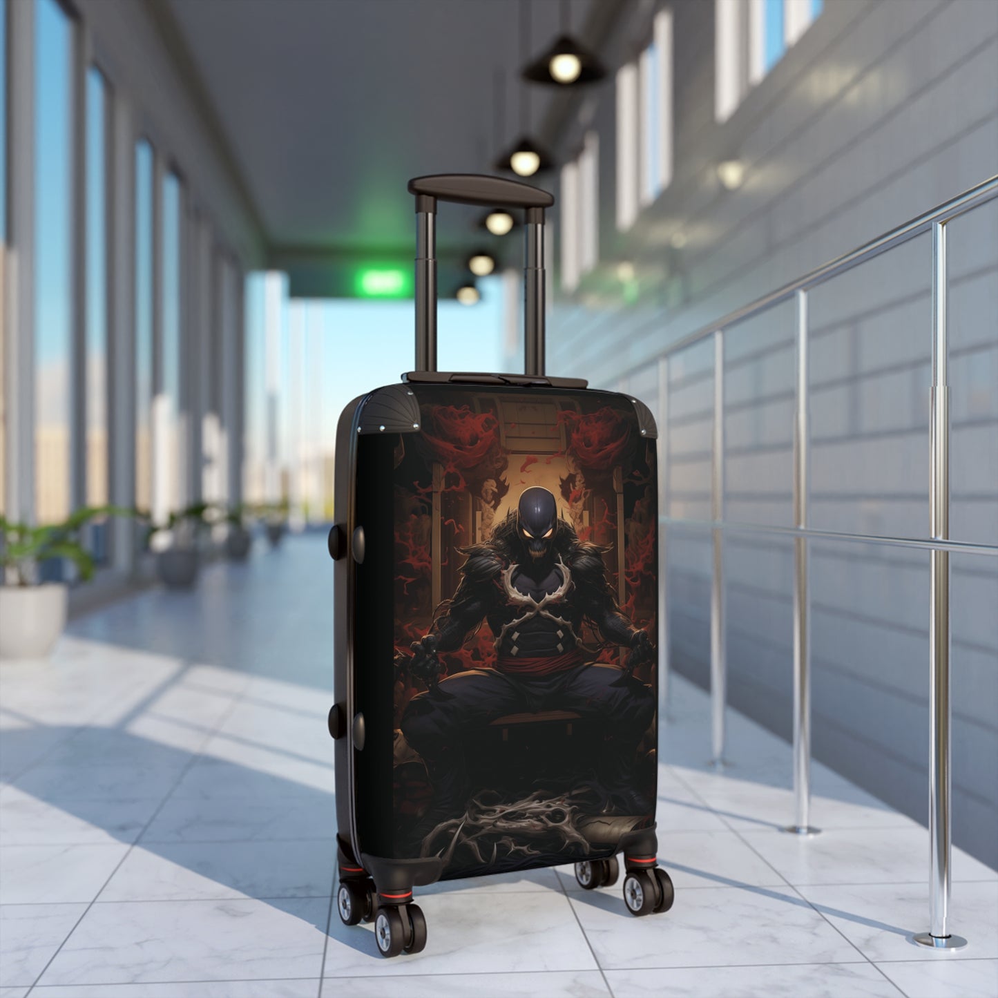Marvel Venom Samurai Carry-On Suitcase - Stylish Luggage for Travelers