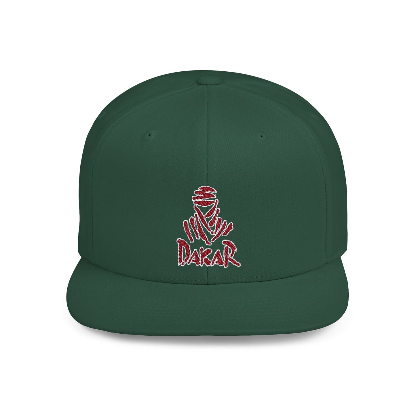 Dakar Flat Bill Snapback – Lightweight, Custom Fit, Premium Quality