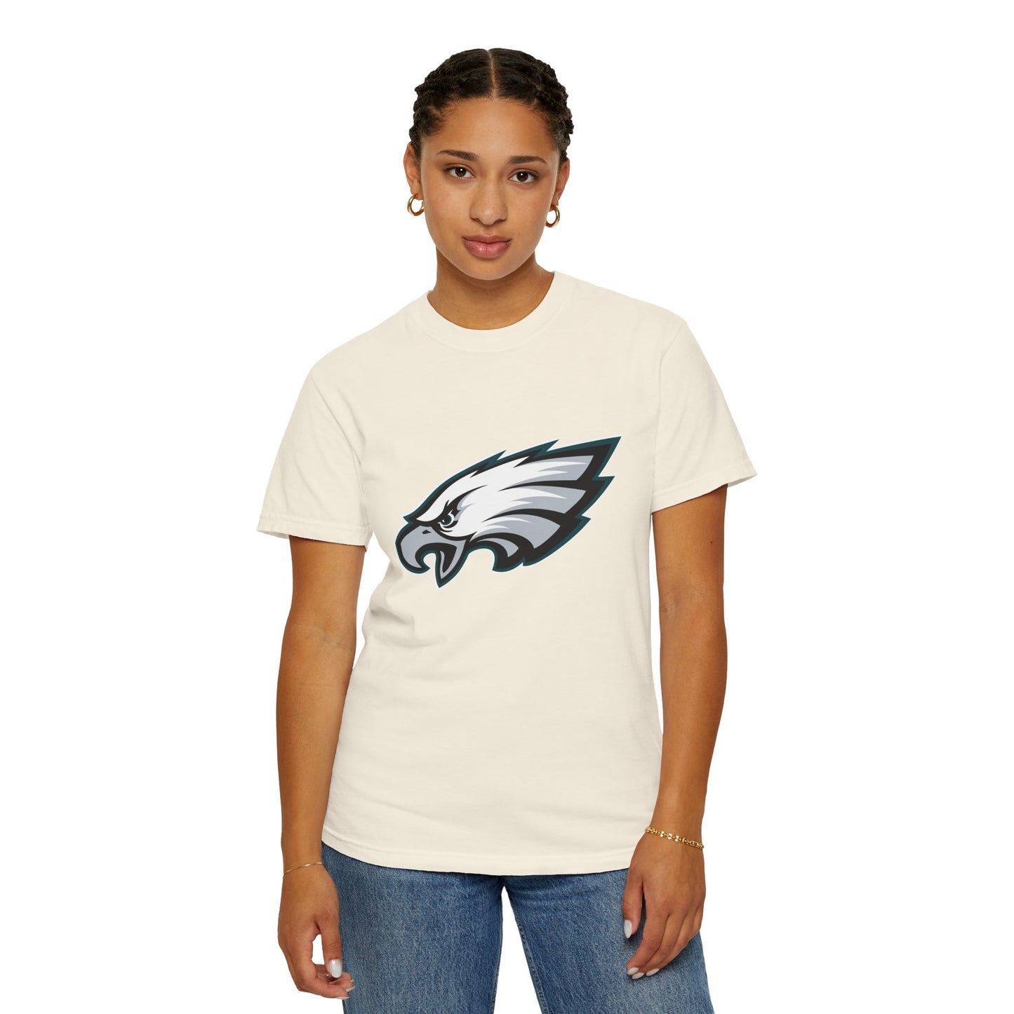 Philadelphia Eagles Pride Garment-Dyed T-Shirt – Premium Cotton Tee for Customization