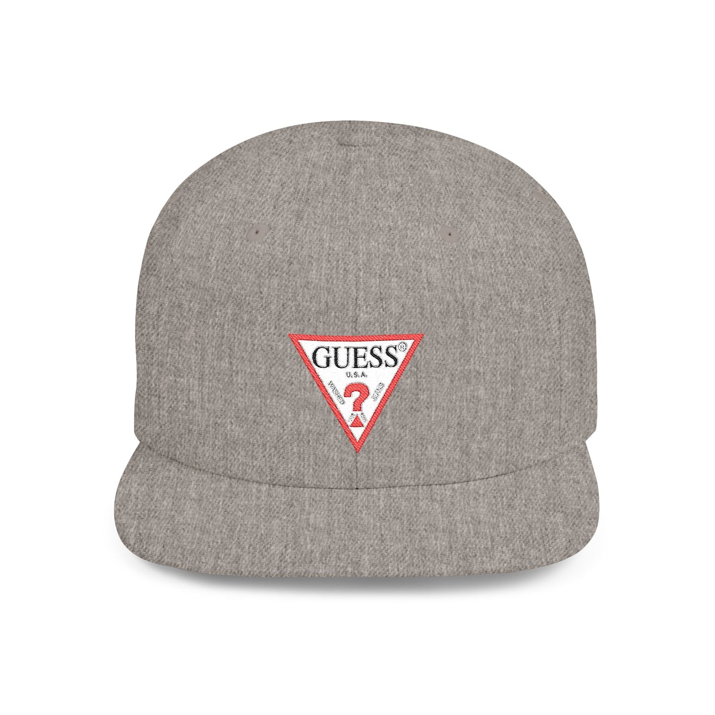 Guess Flat Bill Snapback – Lightweight, Custom Fit, Premium Quality