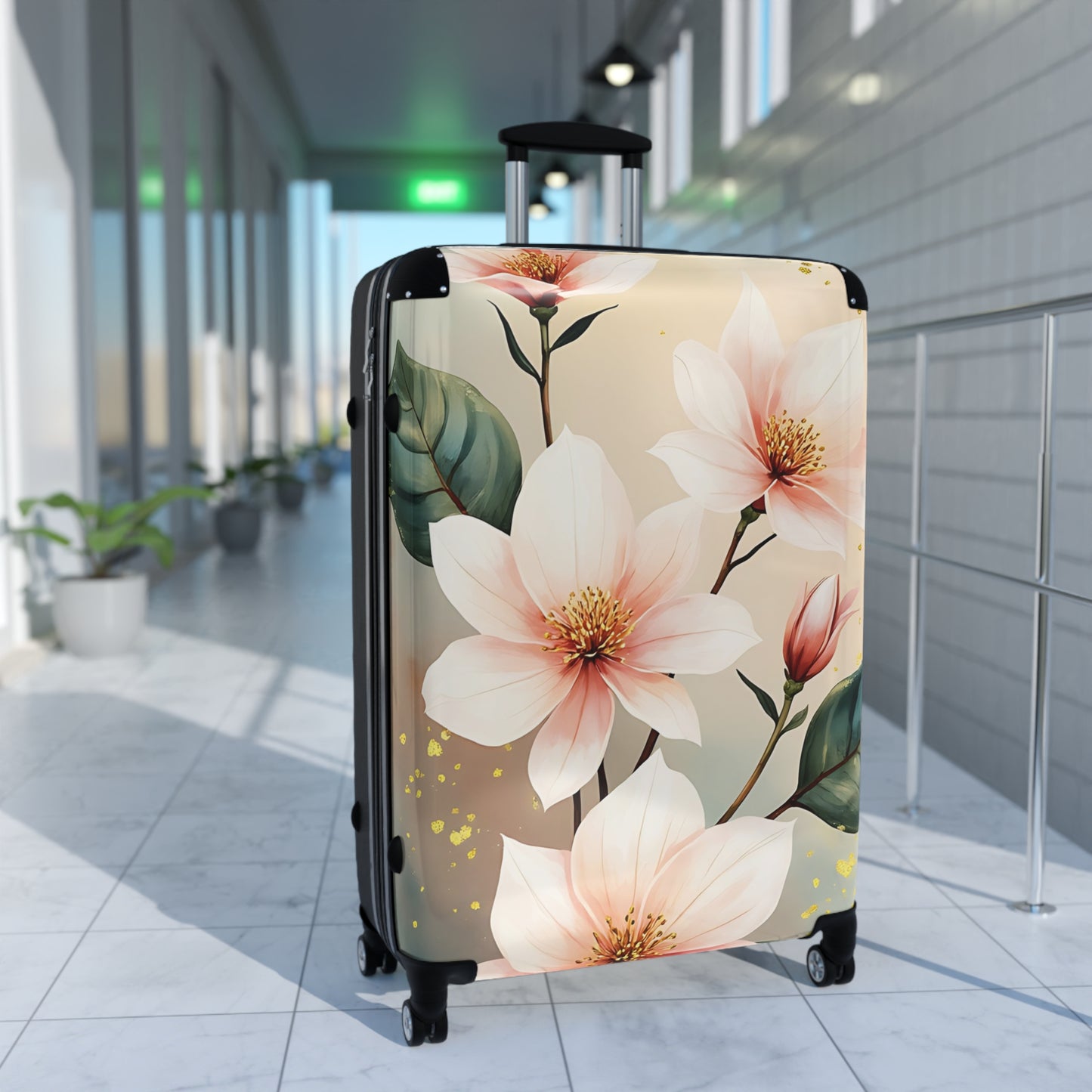 Nature Flowers Floral Beautiful Cherry Art Carry-On Suitcase - Stylish Luggage for Travelers