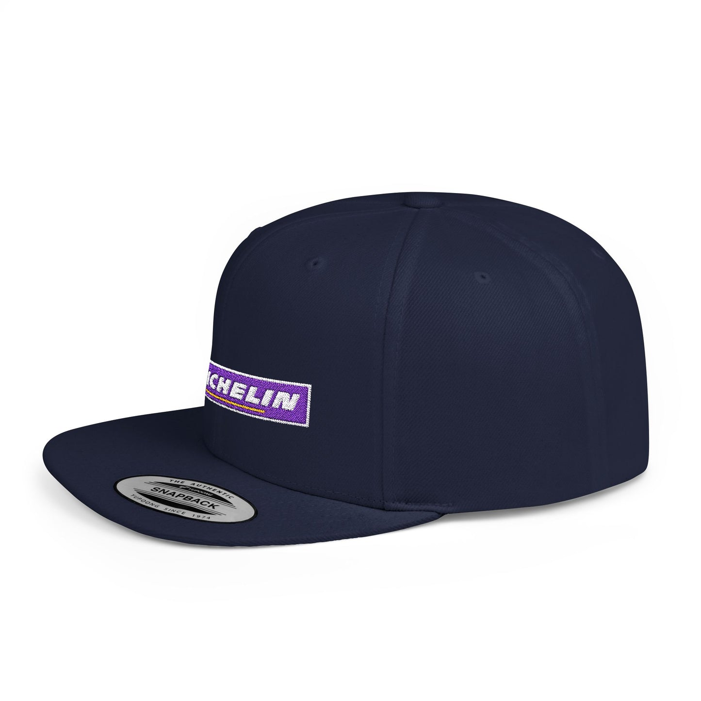 Michelin Flat Bill Snapback – Lightweight, Custom Fit, Premium Quality